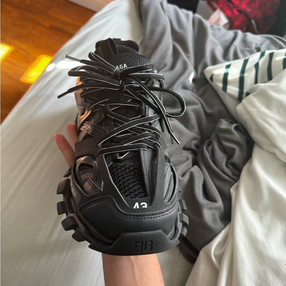 LED balenciaga tracks (black) men’s size 43/U.S 10